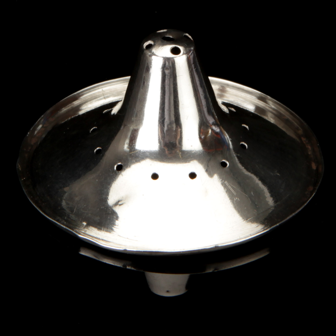 A Georgian Silver Nipple Shield,