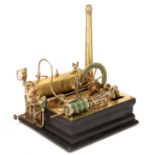 Late 19th Century Brass Mill Steam Engine ,