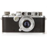 A Leica IIIB Rangefinder Camera,