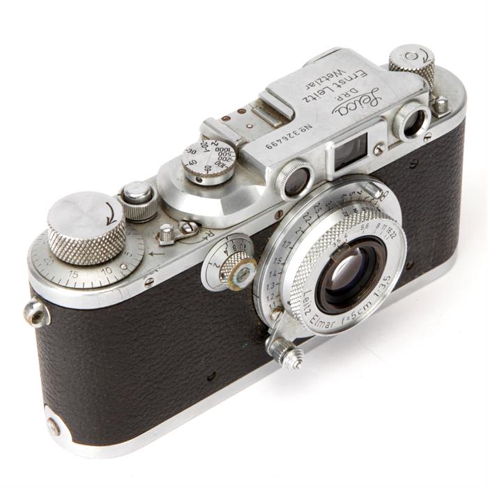 A Leica IIIB Rangefinder Camera, - Image 2 of 6