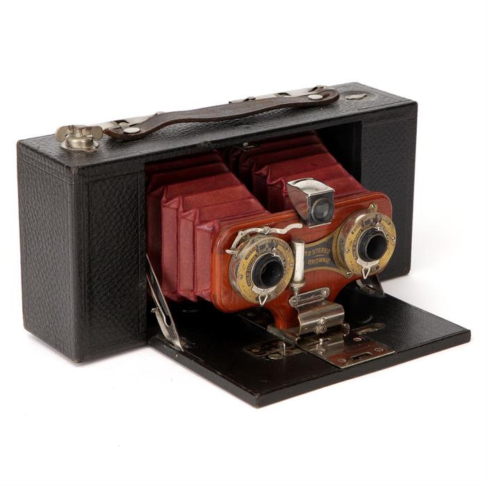 A Kodak No.2 Stereo Brownie Camera, - Image 3 of 6