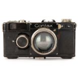 A Zeiss Ikon Contax If Rangefinder Camera,