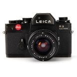 A Leica R3 Electronic SLR Camera,