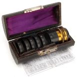 An Emil Busch Vademecum Satz No.II Casket Lens Set,