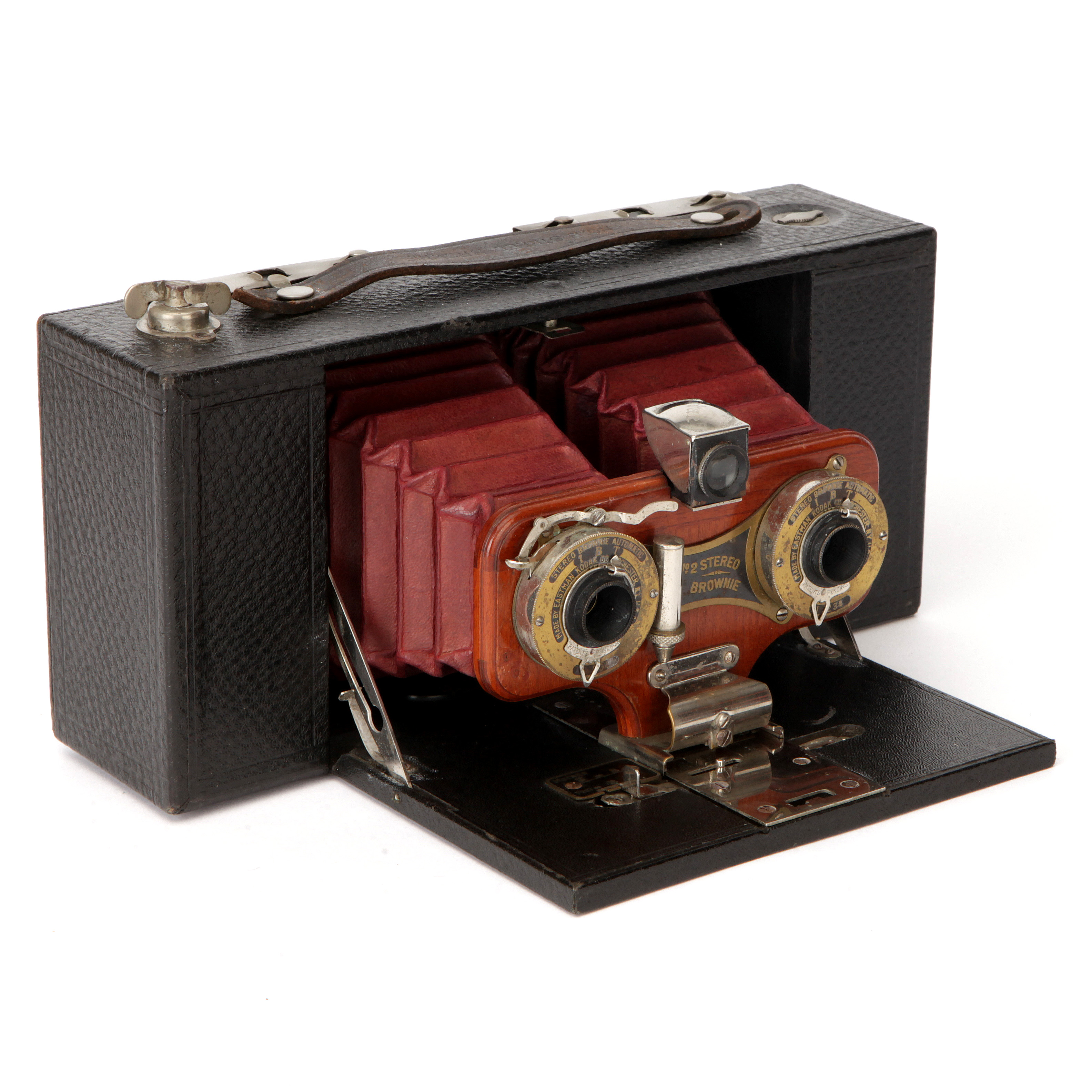A Kodak No.2 Stereo Brownie Camera,
