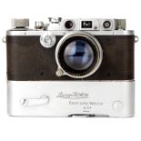 A Leica IIIb Rangefinder Camera,