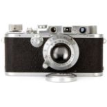 A Leica III Rangefinder Camera,