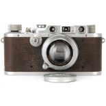 A Leica IIIa Rangefinder Camera,