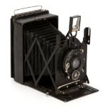 An A. Adams & Co. Model A Vesta Folding Camera,