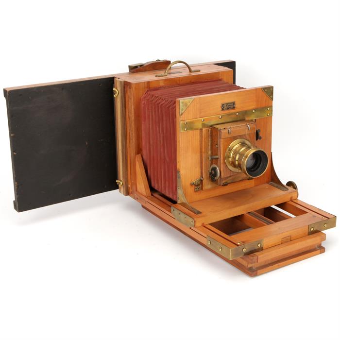 A Demaria-Lapierre Half Plate Studio Camera, - Image 4 of 9