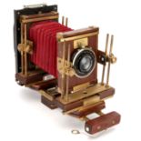 A W. Stacey 69 Mahogany Technical Camera,