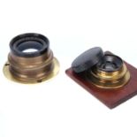 Two German Brass Lenses,