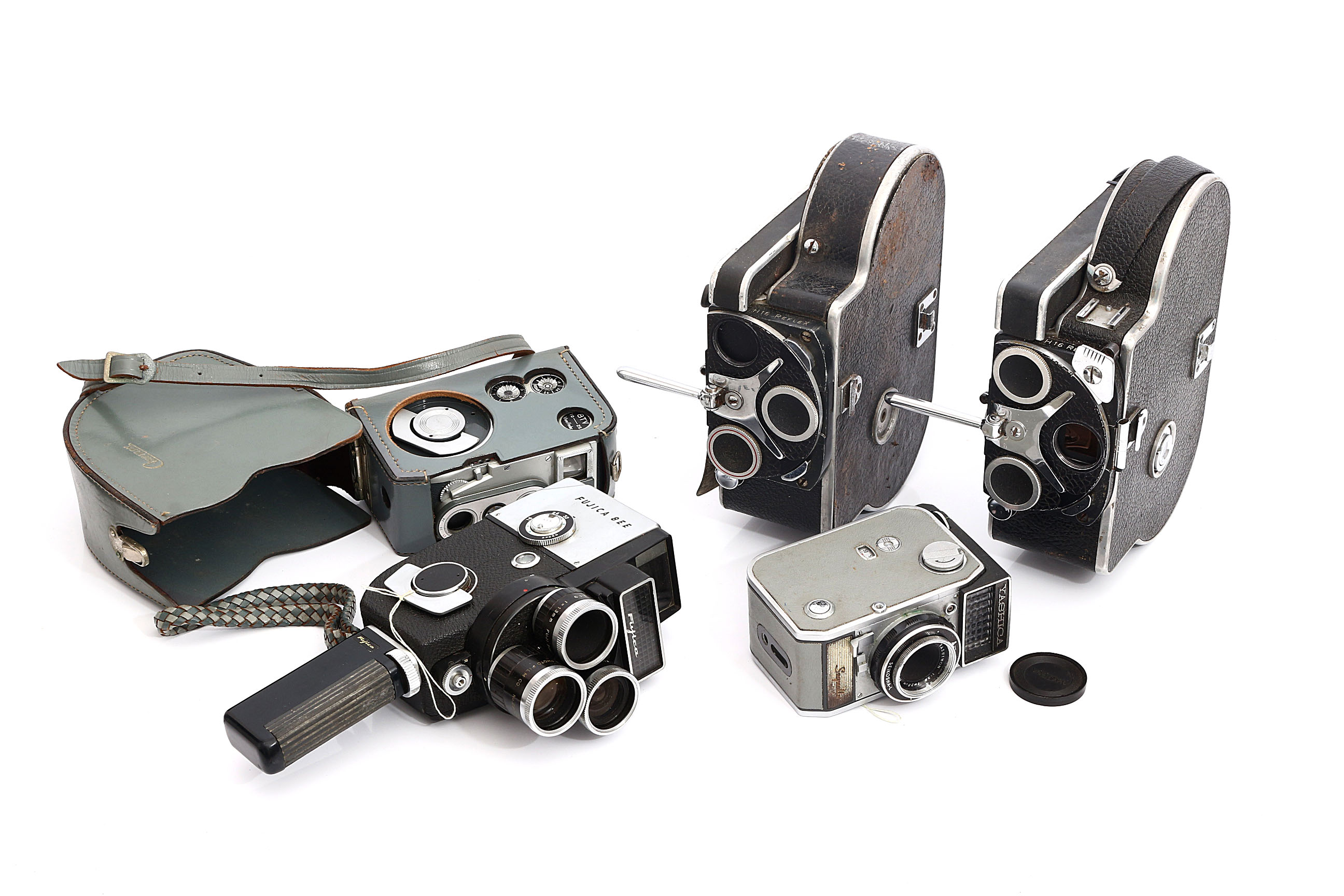 A Selection of various Cine Cameras,