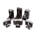 A Selection of Various Folding Cameras,