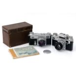 A Kiev II Rangefinder Camera,