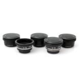 Five Lens Adapters,