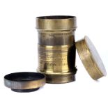 An Early French Petzval Lens,
