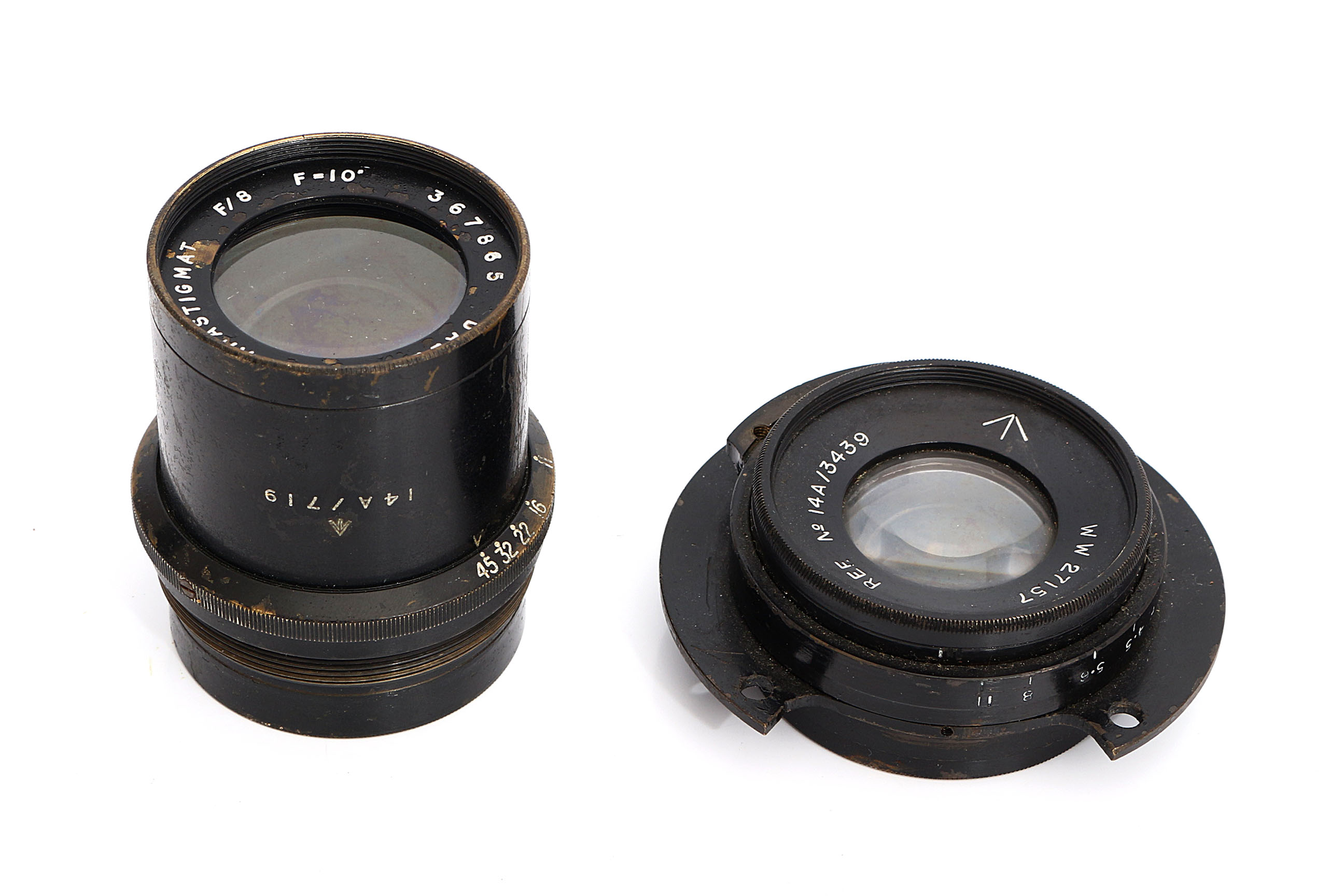 A Dallmeyer Anastigmat f/8 10" Lens,