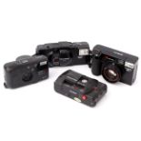 Four Compact 35mm Cameras,