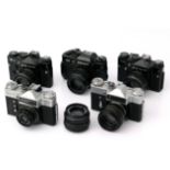 A Small Quantity of Zenit SLR Cameras,