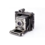 A Graflex Crown Graphic 2x3" Press Camera,