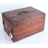 A Mahogany Stereo Camera Carrying Chest,