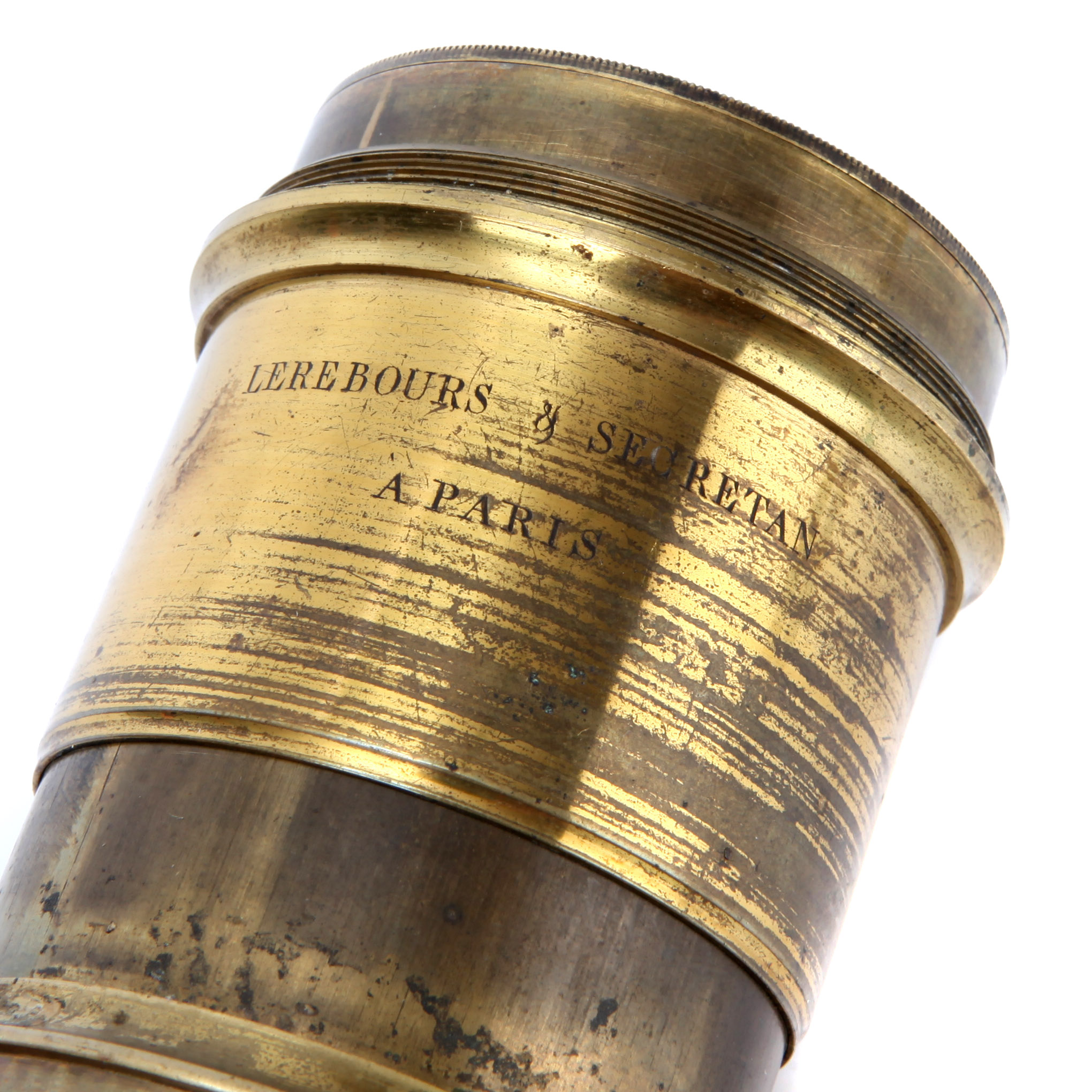An Early French Petzval Lens, - Image 2 of 3