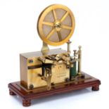 Brass Clockwork Telegraph Machine,