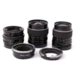 Three Mamiya 645 Lenses,