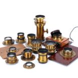 Thirteen Brass Lenses,