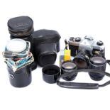 An Asahi Pentax SP SLR Camera,