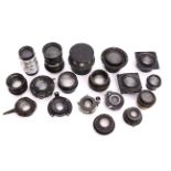 A Selection of Various Lenses,