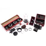 A Selection of Various Photographic Equipment,