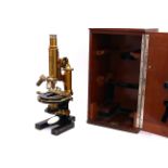 A Carl Zeiss Jena Compound Microscope,