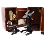 An Unmarked Dissection Microscope,