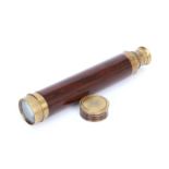 Three-draw Telescope by Cutts, Sutton & Son,