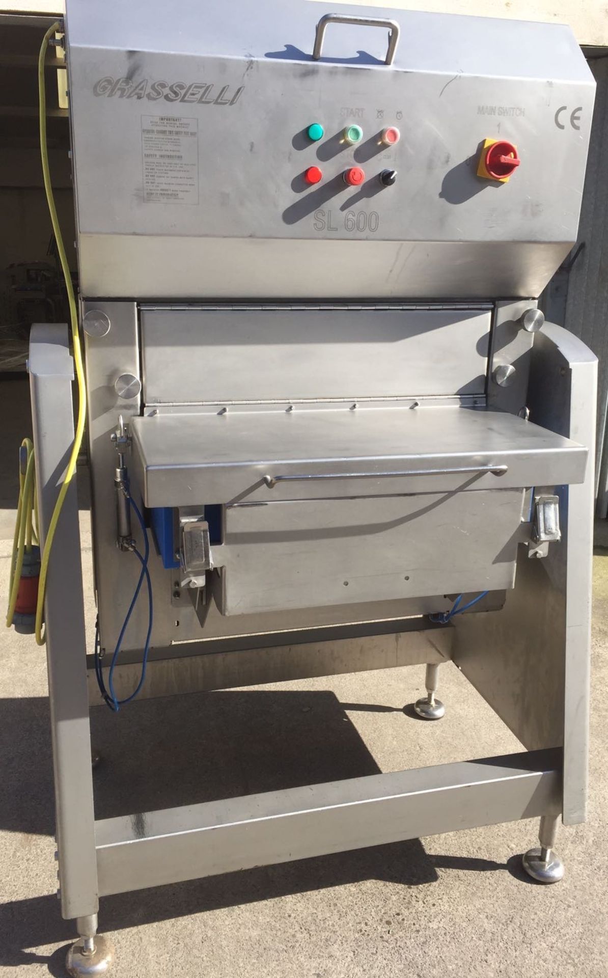 Grasselli SL 600 vertical Slicer with brand new blades LIFT OUT CHARGE £40