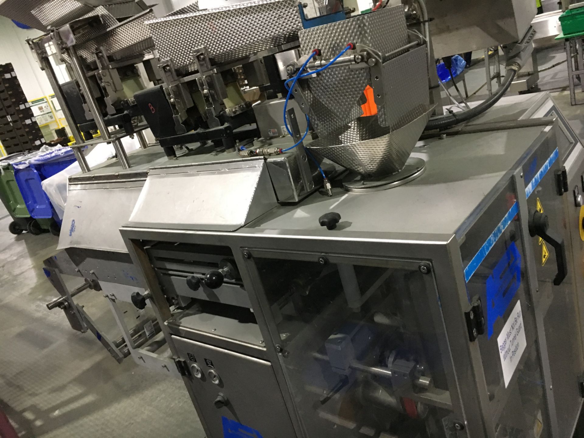 Audion Electron Vertical Form, Fill & Seal Machine with an Easiweigh liner weigher mounted on top. - Image 6 of 7