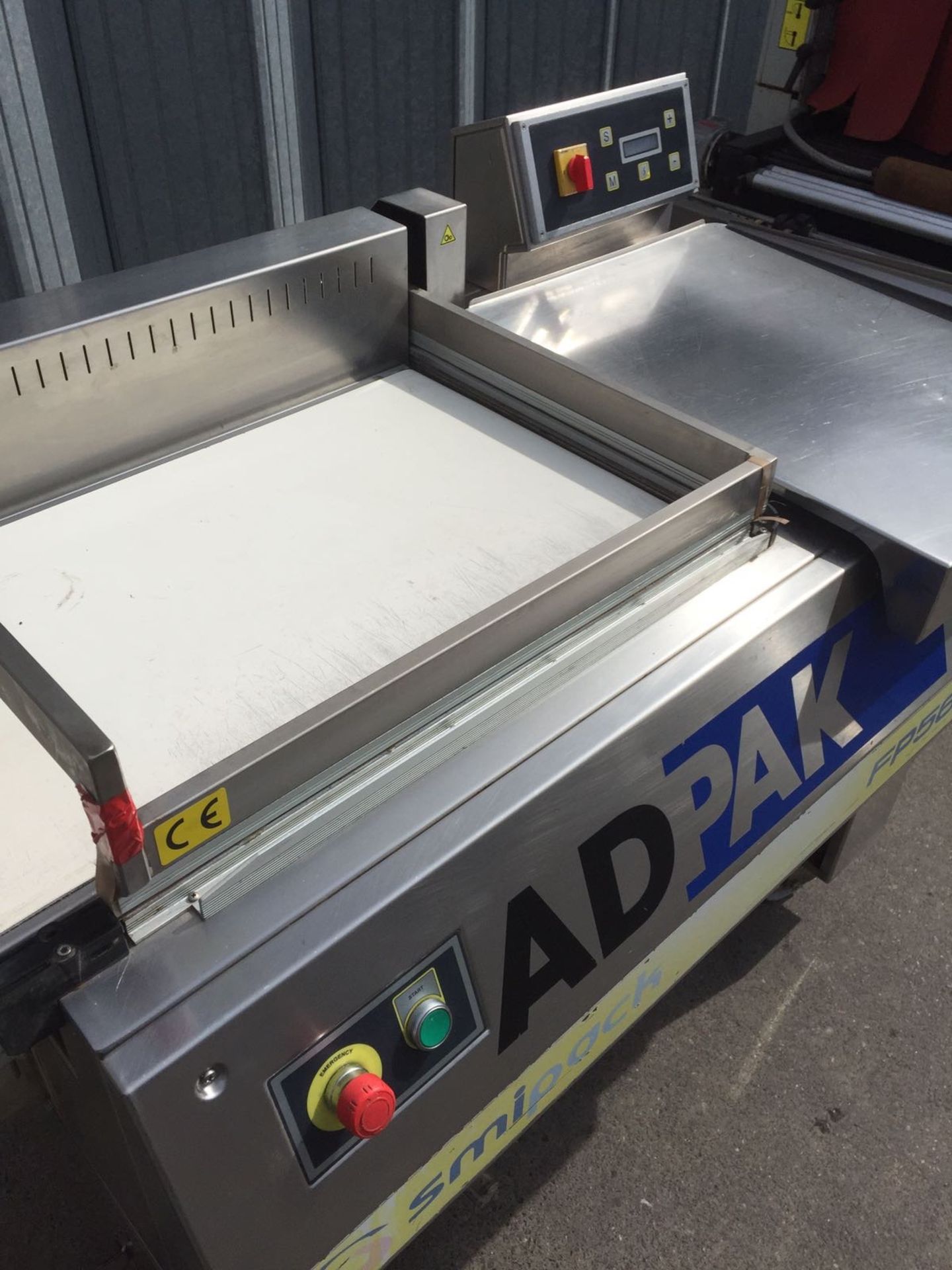 Adpak L Sealer. Totally S/s. 1500mm long x 800mm wide LIFT OUT £15 - Image 2 of 3