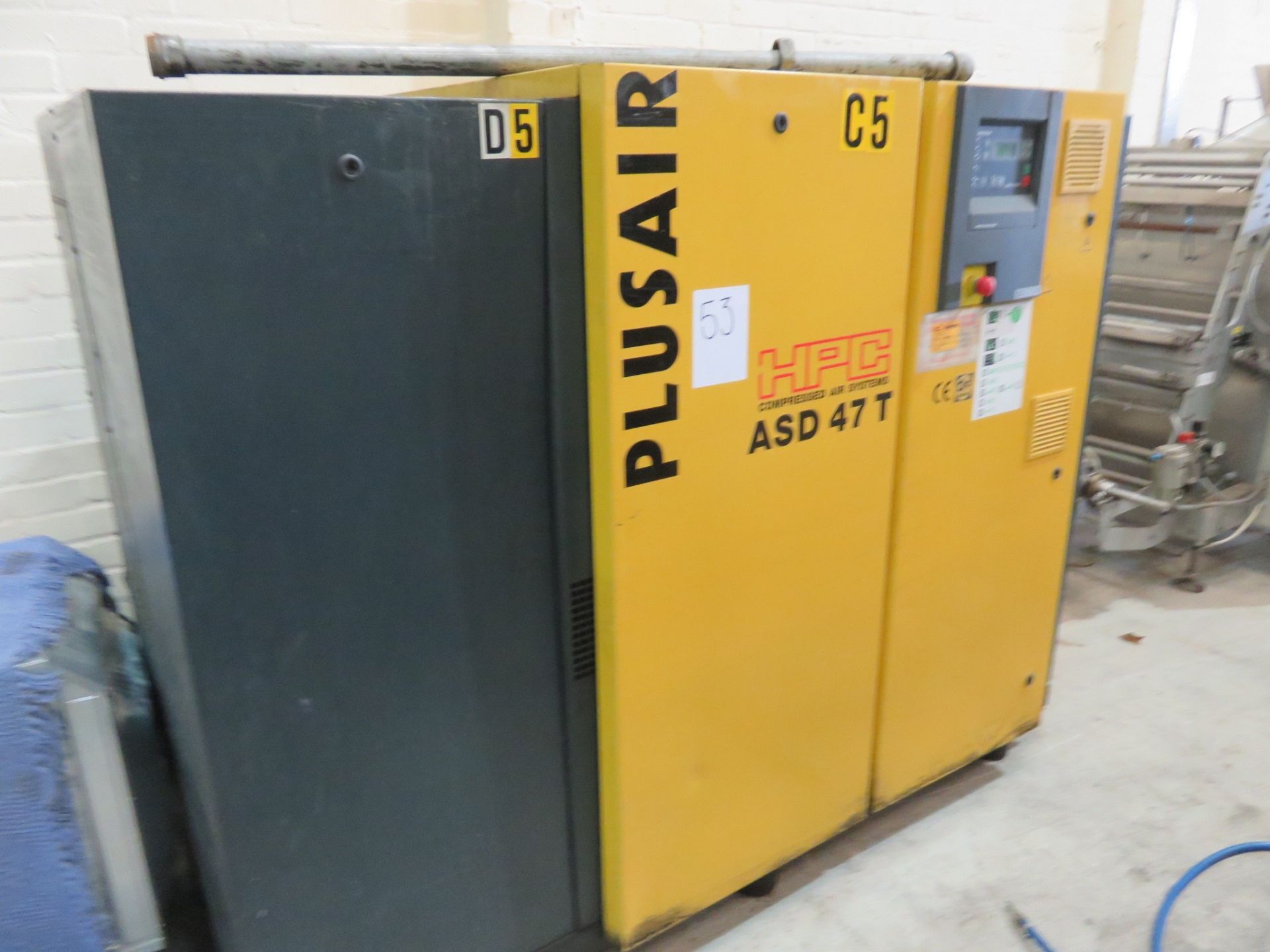 Pulsair HPC Compressor. Air System. Type ASD 47T. Sigma control. SN 1705. Rated power 25.0kw Motor - Image 3 of 3