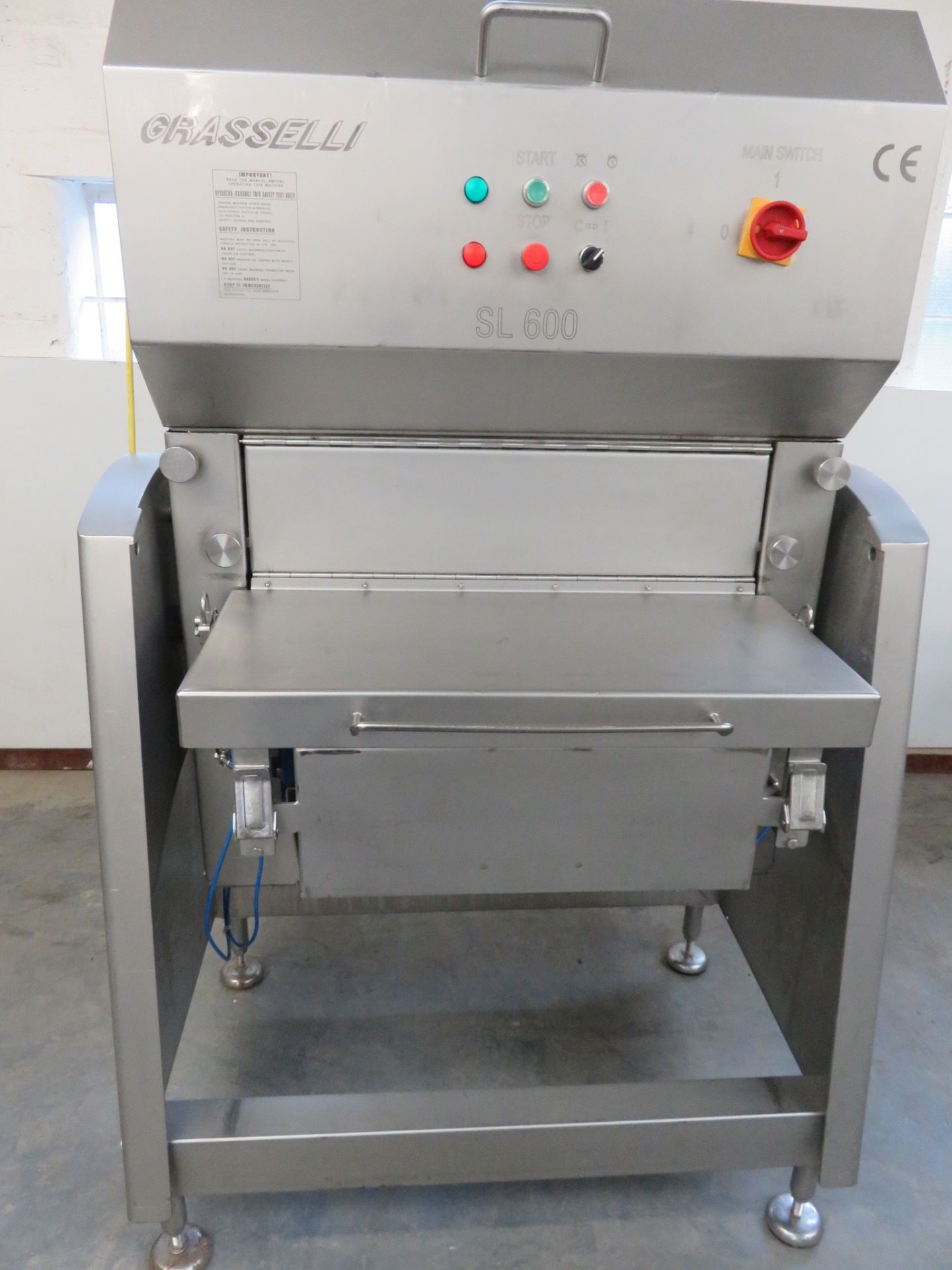 Graselli SL600 fully automatic Slicer COMPLETE WITH BRAND SET OF BLADES,Totally S/s FULLY WORKING