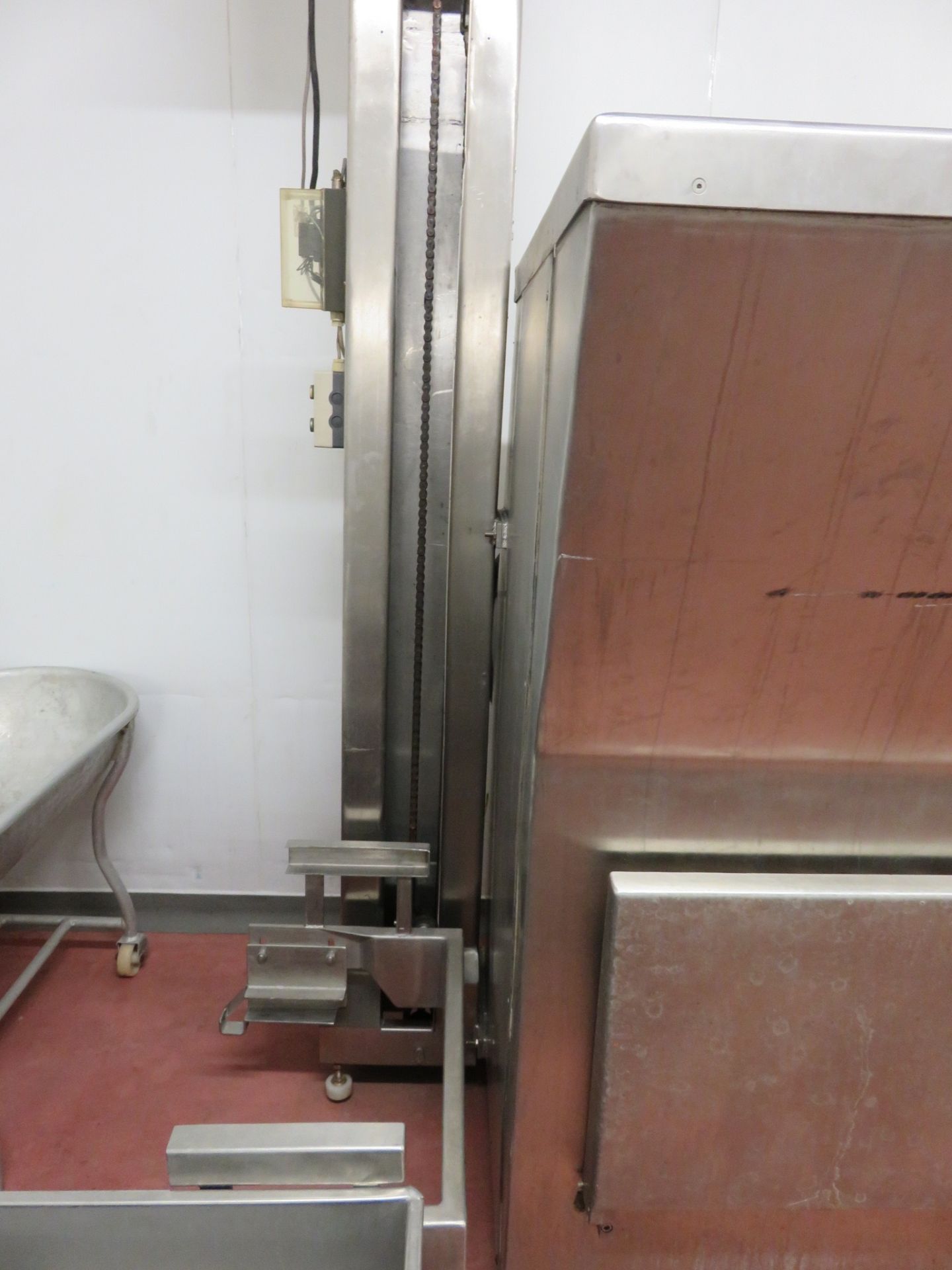 Kilia 200 Meat Grinder with hoist. Totally S/s 2m wide x 1.5 deep x 2.7 high - Image 5 of 7