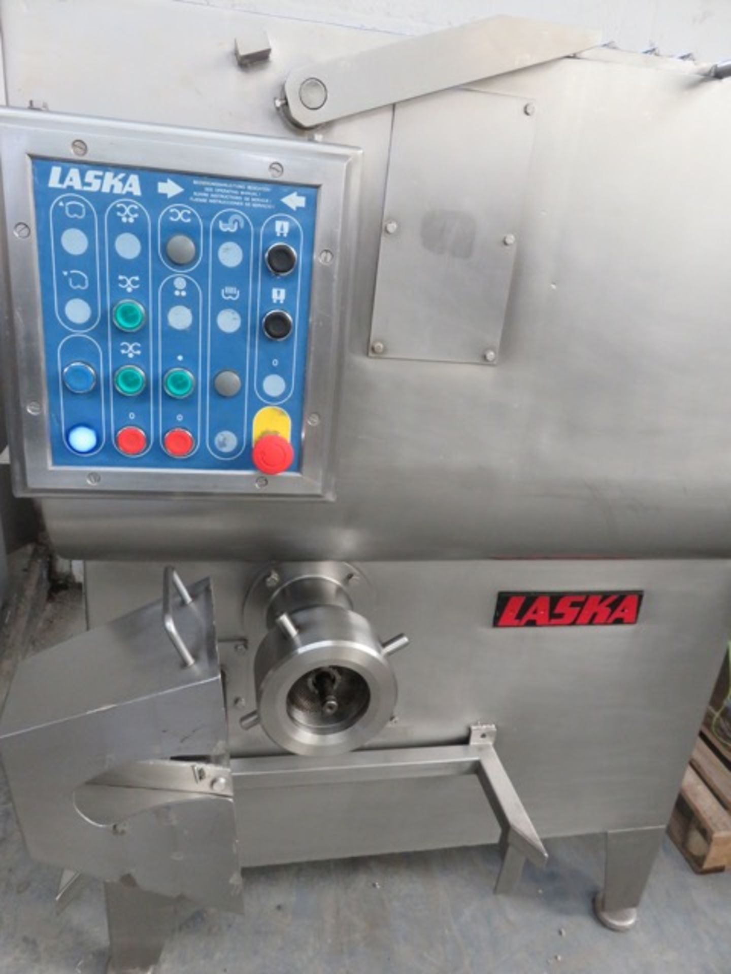 Laska cross feed Mixer Grinder Model WMW1330 this has been rebuilt, Totally S/s 400litre mixer/grind - Image 2 of 8