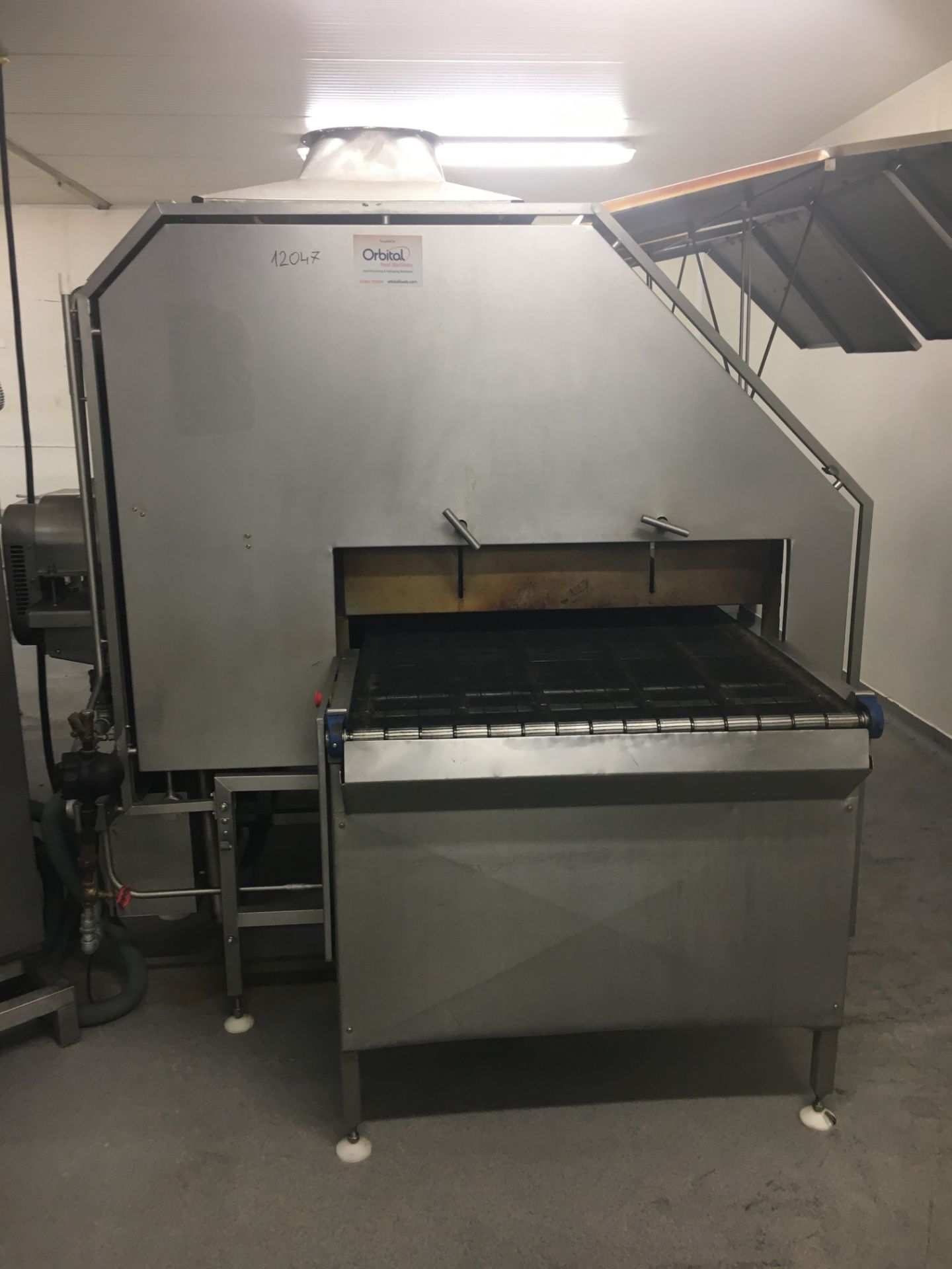 Unitherm Rapid Flow Oven. Totally S/s. 1m wire belt. 2.5m cooking length lift out £100