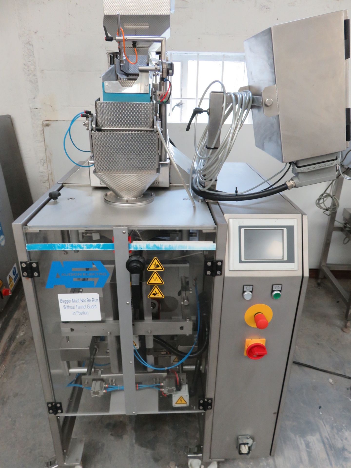 Audion Elektro AVM190 HS-SP2014Vertical Form, Fill & Seal machine with an Easiweigh liner weigher