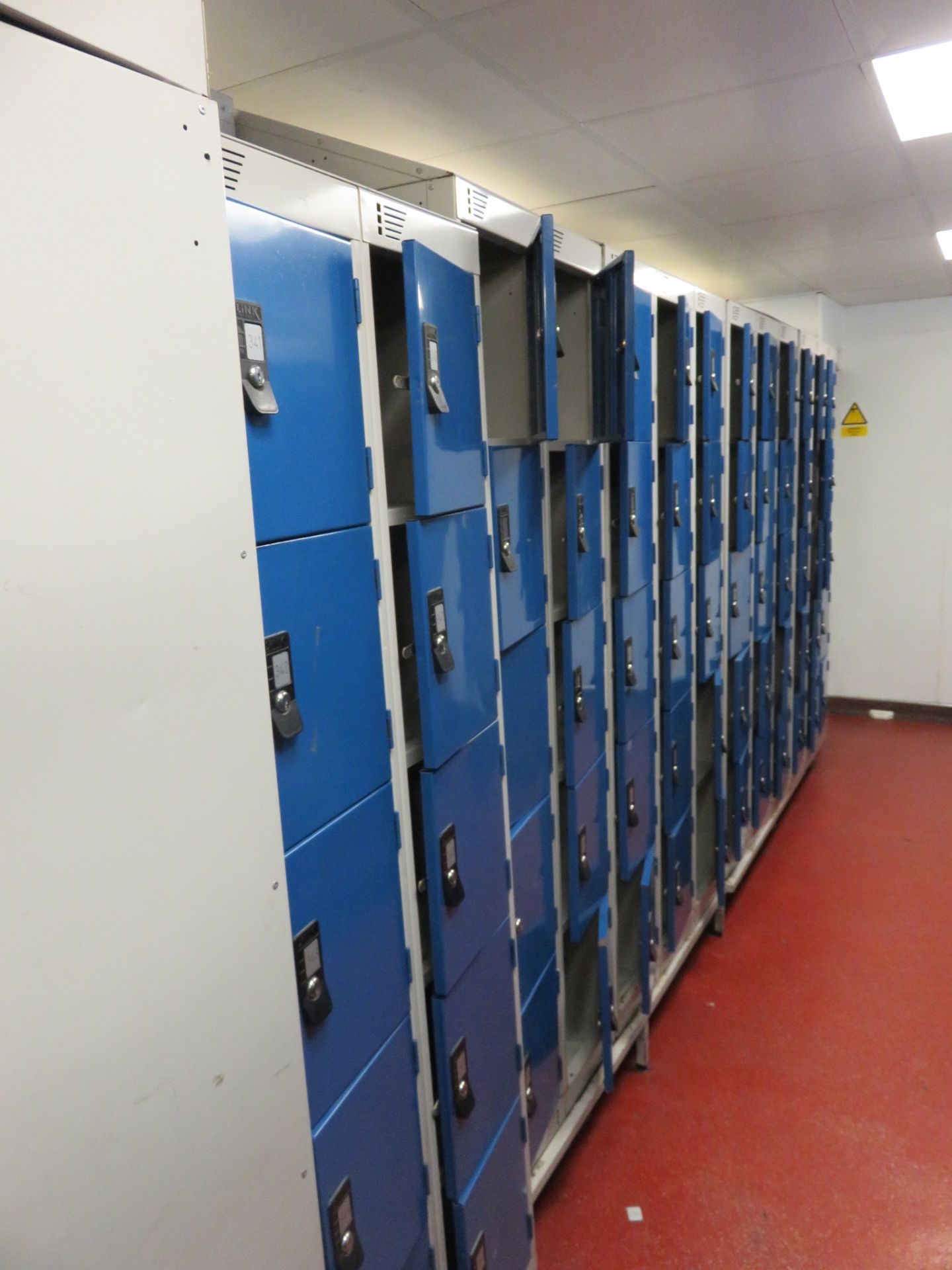 Double sided Lockers 5 compartments each 160 total. 1 x Tall Locker. Lift Out £80 - Image 2 of 2