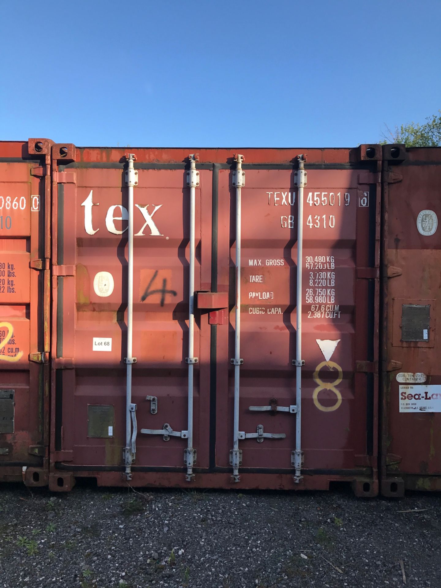 40ft shipping container BTR