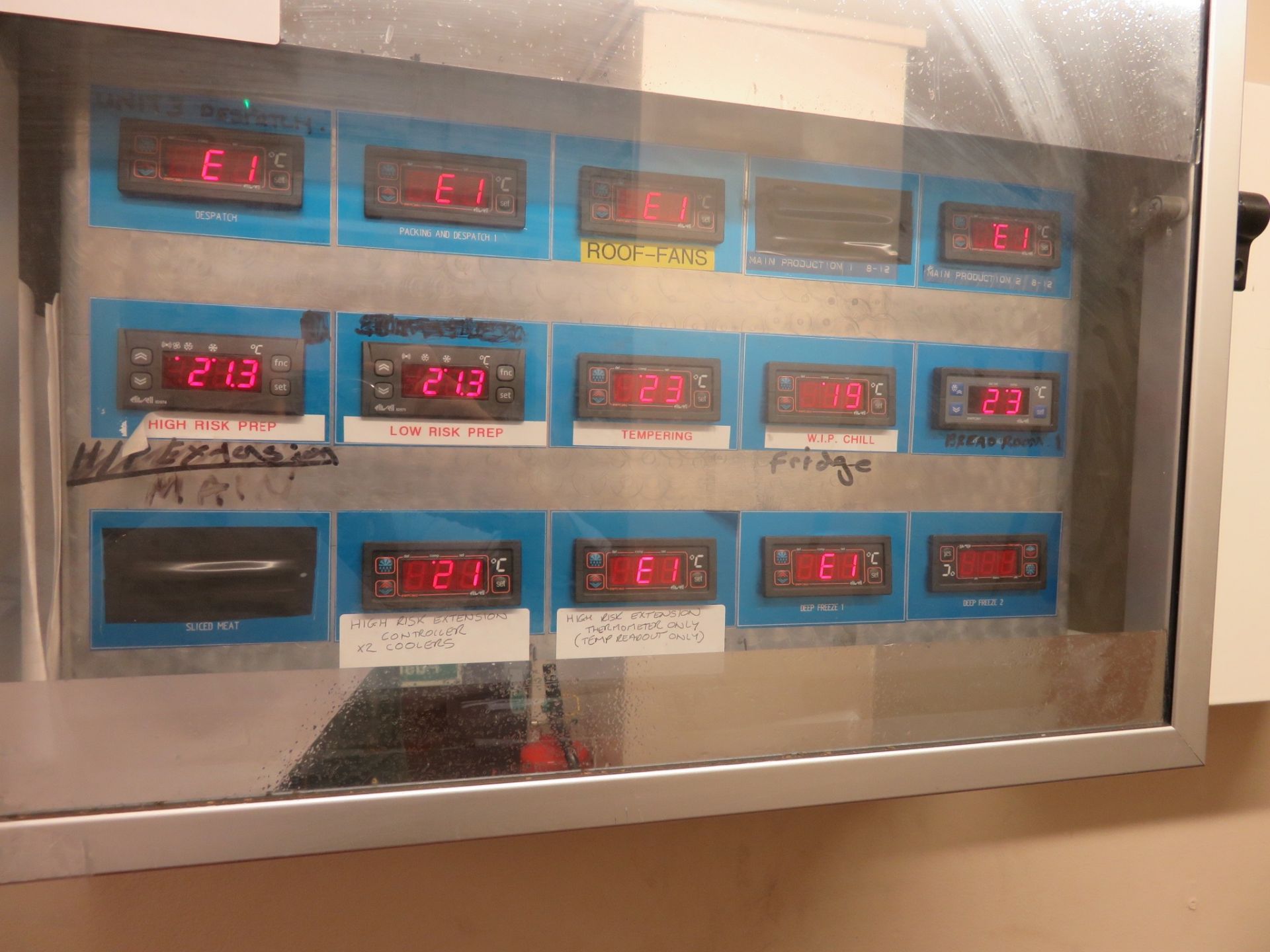 Temperature Monitoring System throughout the factory. Lift Out £10 - Image 2 of 2