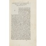 Cicero (Marcus Tullius) Orationum volumen primum [tertium], 1519.