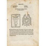 Pindar. [Odes] (graece), Rome, Zacharias Kallierges for Cornelio Benigni, 13 August, 1515.